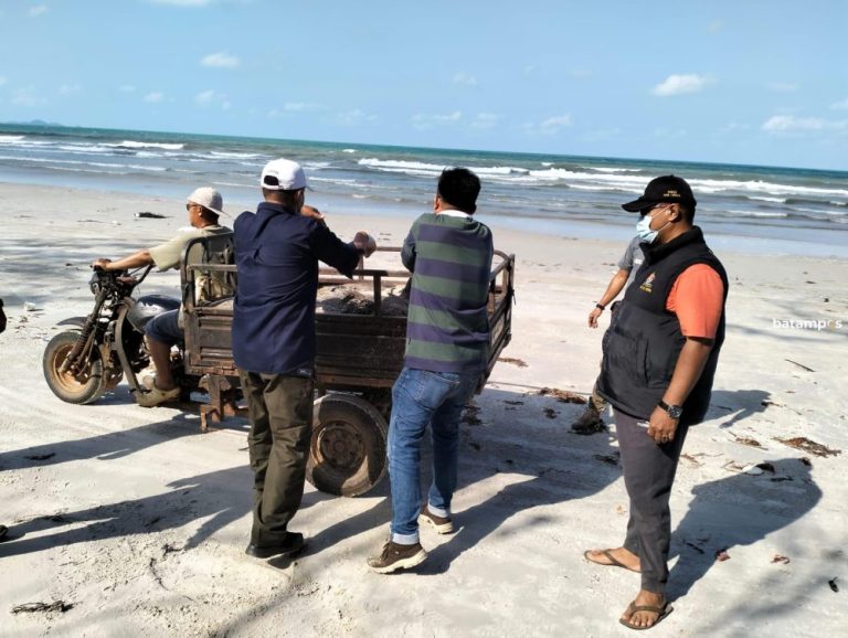 Limbah Minyak Cemari Laut Kepri, Gubernur Ansar Desak Penangkapan Kapal