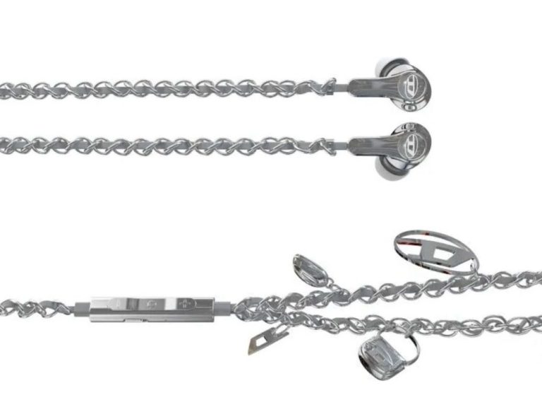 Diesel Rilis Earphone Kabel Bermaterial Logam, Gabungkan Gaya Fashion dan Audio