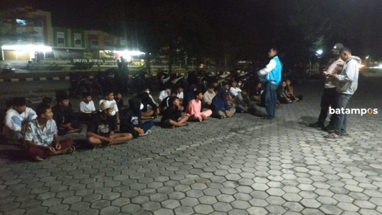 Cegah Perang Sarung, Satpol PP Tanjungpinang Awasi Aktivitas Pelajar Selama Ramadan 2026