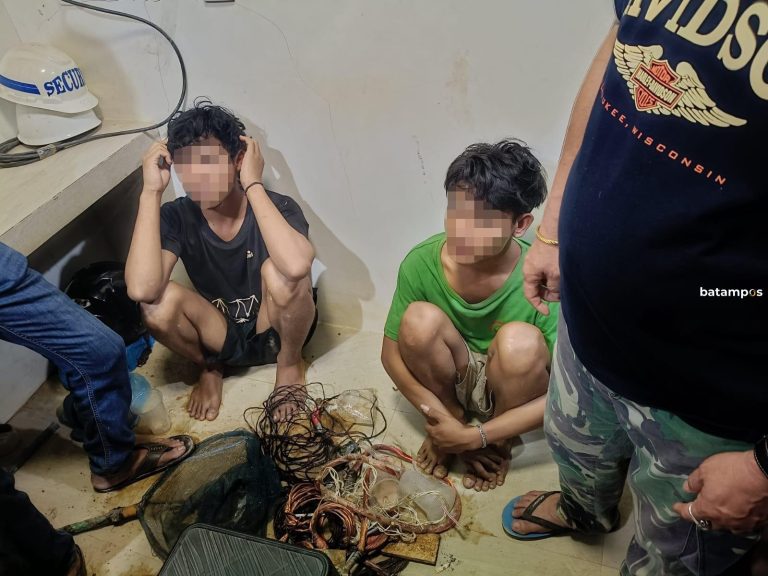 Dua Pekerja PT Blue Steel Dipolisikan karena Tertangkap Tangan Diduga Mencuri Kabel Tembaga di Perusahaan