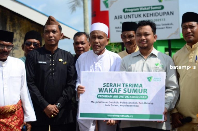Atasi Krisis Air Bersih, Dompet Dhuafa Bangun Sumur Bor di Kampung Tua Setokok