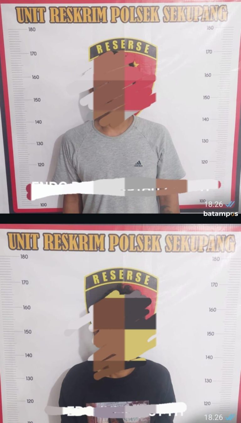 Dua Residivis Curanmor Dibekuk, Motor Scorpio yang Hilang di Tiban Centre Berhasil Diamankan