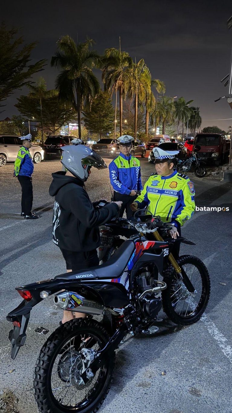 Balap Liar Dibubarkan, 34 Motor Berknalpot Brong Disikat Polisi
