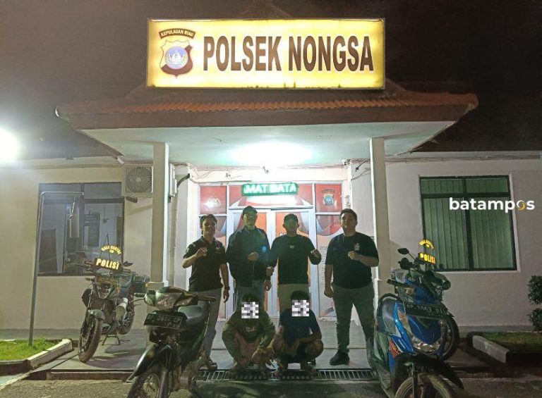 Dua Pelaku Curas di Simpang Bida Asri 3 Dibekuk Polsek Nongsa
