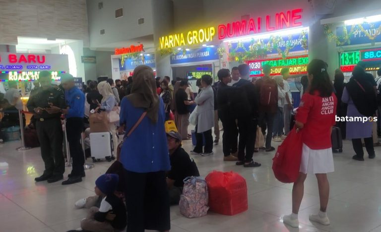 Ribuan Pemudik Mulai Tinggalkan Batam, Dumai Line Siagakan Armada Ekstra