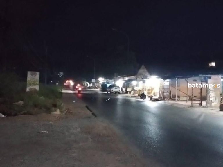 PJU Mati Total di Seibeduk, Bikin Pengendara Waswas