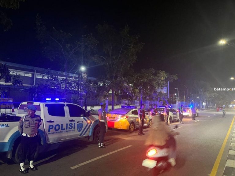 Patroli Cipkon Polresta Barelang, Sasar Balap Liar hingga Kejahatan Jalanan