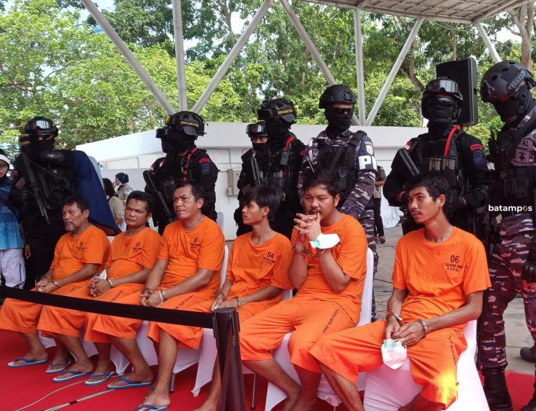 Barang Bukti Kapal Sea Dragon Dirampas Negara, Sabu 1,9 Ton Dimusnahkan