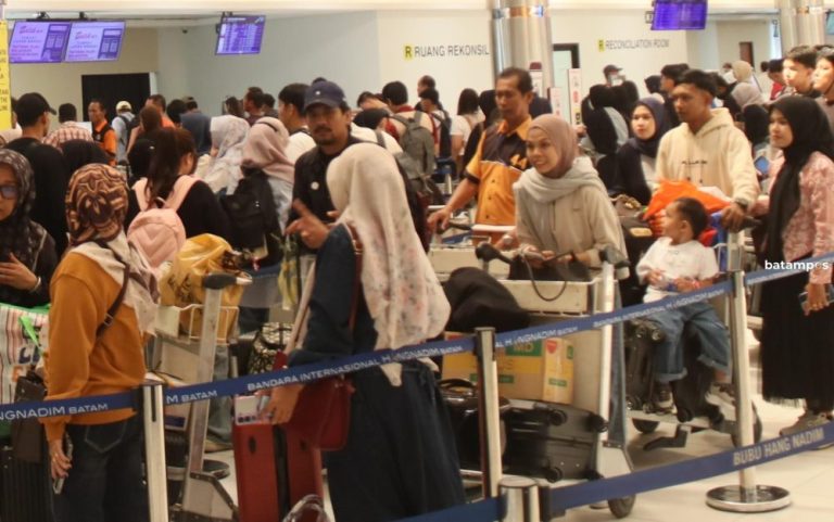 Puncak Arus Mudik Diprediksi 18 Maret, Penumpang Bandara Hang Nadim Diproyeksikan 285 Ribu