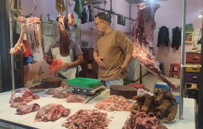 Harga Daging Sapi di Tanjungpinang Diprediksi Naik Jadi Rp170 Ribu Jelang Lebaran