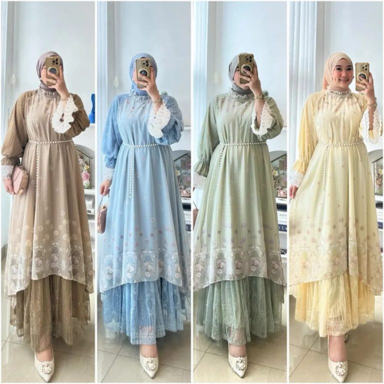Gamis “Bini Orang” Jadi Tren Busana Lebaran 2026, Model Simpel Elegan