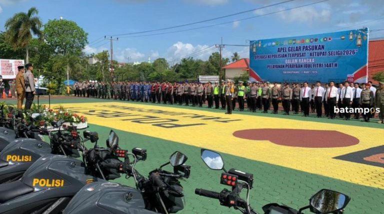 Mudik Lebaran, Polresta Tanjungpinang Dirikan 4 Pos dan Kerahkan 370 Personel