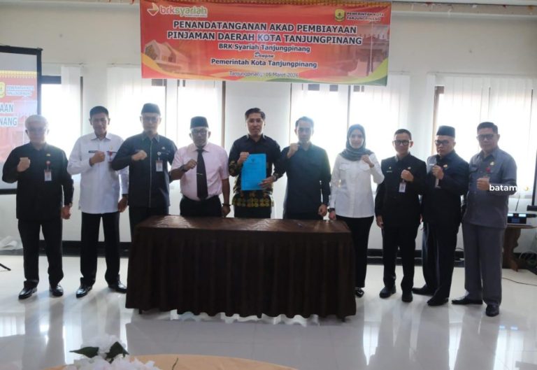Pemko Tanjungpinang Ngutang Rp30 Miliar ke BRK Syariah untuk Bayar THR ASN