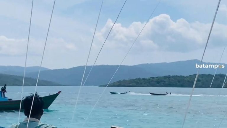 Digelar Tiap 2 Syawal, Adu Cepat Pompong di Perairan Pulau Temawan Jadi Tradisi