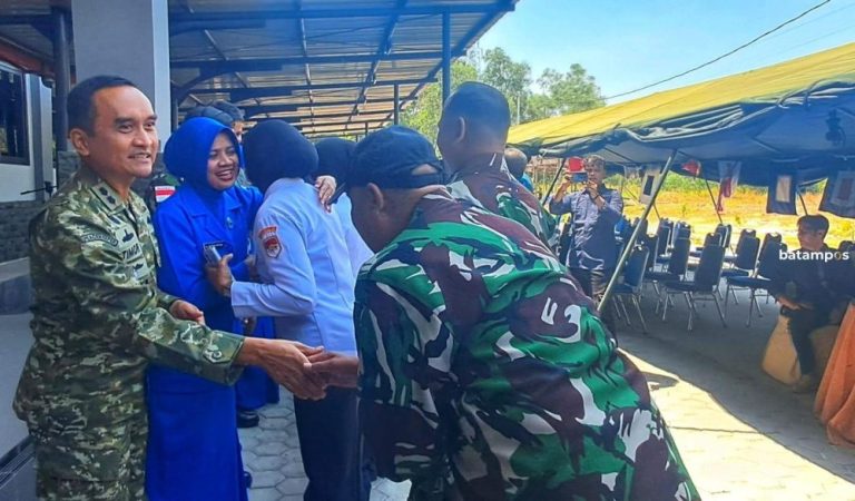 Halalbihalal Lanal Bintan Jadi Ajang Pererat Sinergi TNI AL dan Media