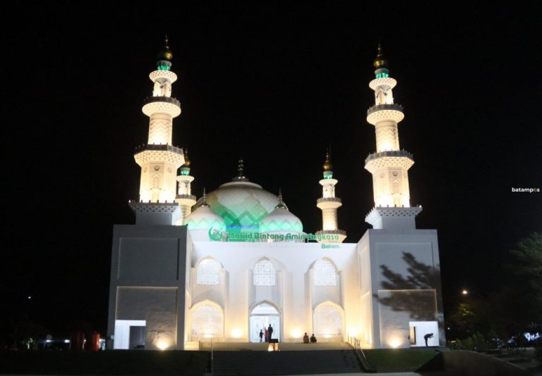 Masjid Baru di Batam, Berdiri Megah di Lanud Hang Nadim