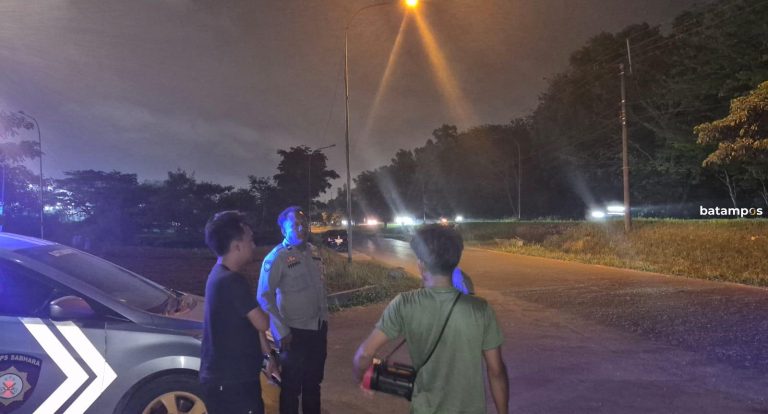 Polisi Bubarkan Balap Liar di Sekitar Pintu 5 Batamindo, Seibeduk