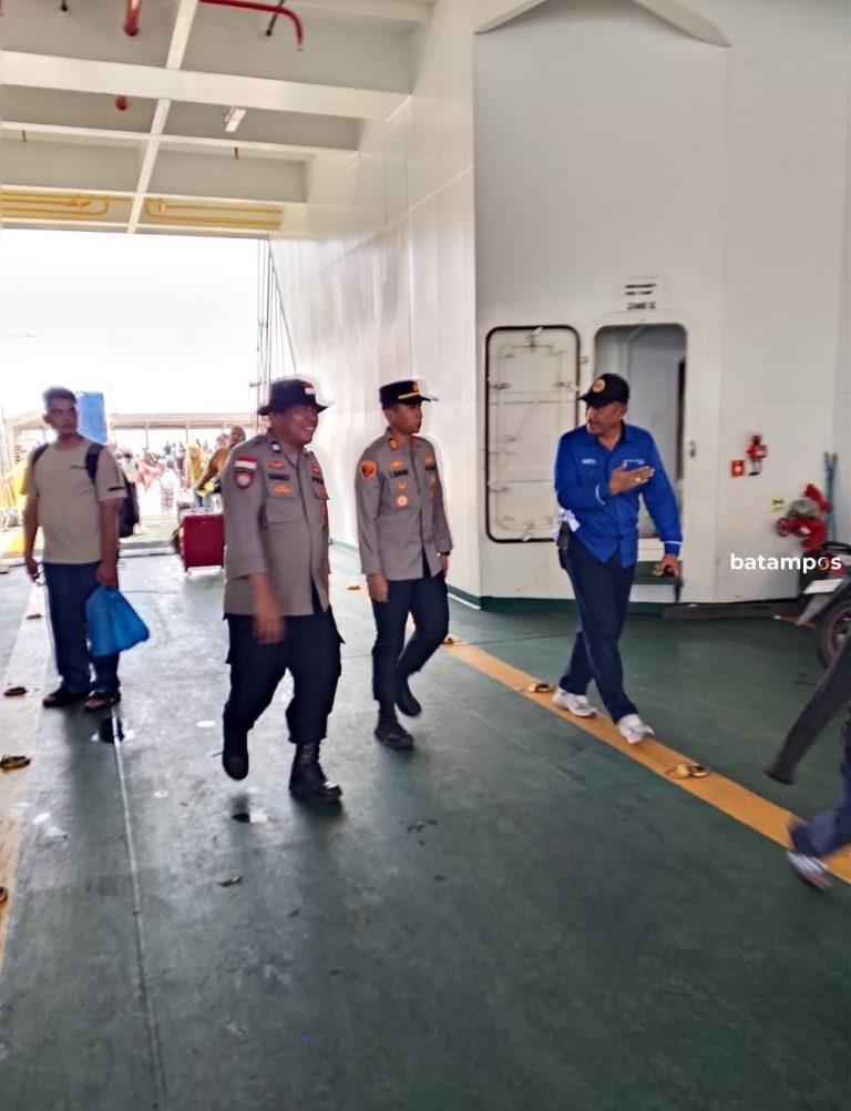 Polisi Perketat Pengawasan Calo Tiket Mudik di Pelabuhan Punggur