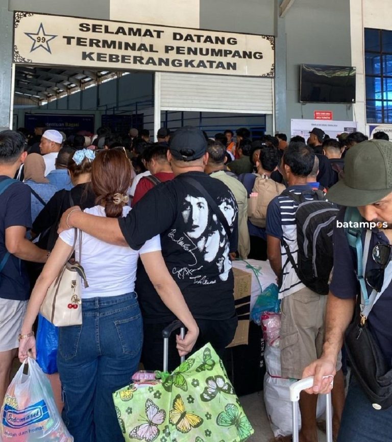 Puncak Mudik Laut, KM Kelud Angkut 3.640 Penumpang dari Batam ke Belawan