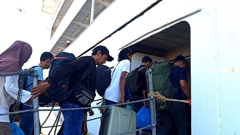 43 Ribu Penumpang Tinggalkan Batam, Arus Mudik Terpantau Lancar