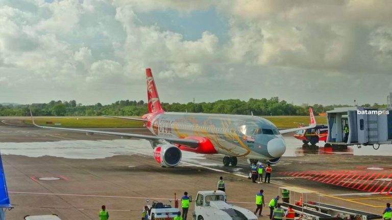 AirAsia Hubungkan Batam–Kuala Lumpur, 180 Penumpang di Penerbangan Perdana