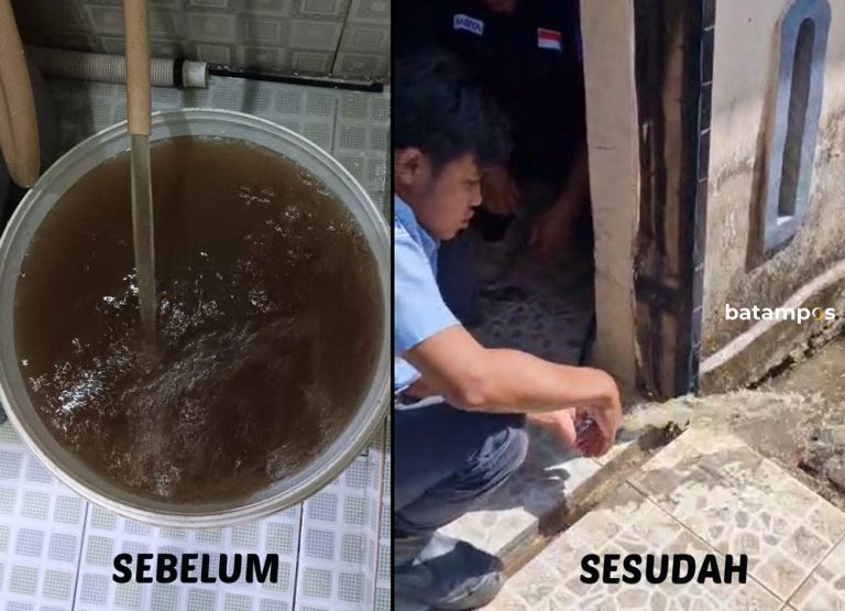 Air Keruh di Taman Laguna Indah, Tim ABH Lakukan Perbaikan Cepat