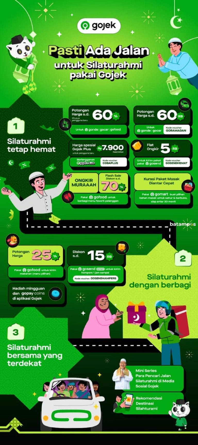 Gojek Hadirkan Promo Ramadan, Mudahkan Silaturahmi Lewat Layanan On-Demand