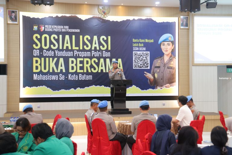 Ayo Awasi Polisi, Propam Polda Kepri Kenalkan QR Code Pengaduan