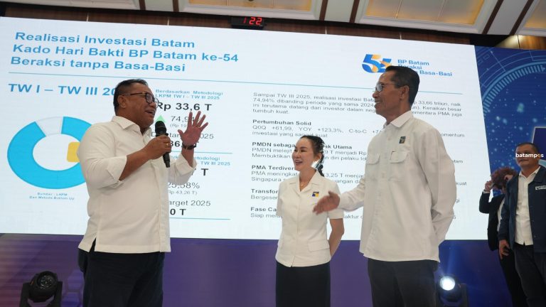 BP Batam Targetkan Investasi Tahun ini Rp70 Triliun, Yakinkan PMA dan PMDN Sama-sama Tumbuh