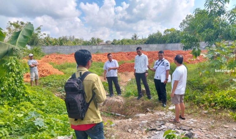 Satpol PP Bintan Hentikan Penimbunan Tanah Urug di Kijang, Ini Alasannya