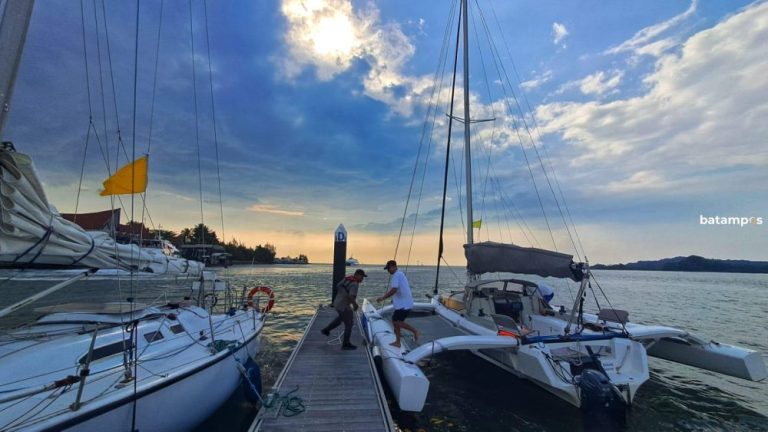 Bintan Regatta 2026 Resmi Dibuka, 9 Yacht Tiba di Lagoi dari Singapura