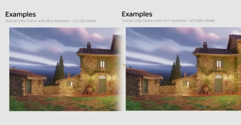 NVIDIA Pamerkan Neural Texture Compression, Teknologi AI Pangkas VRAM