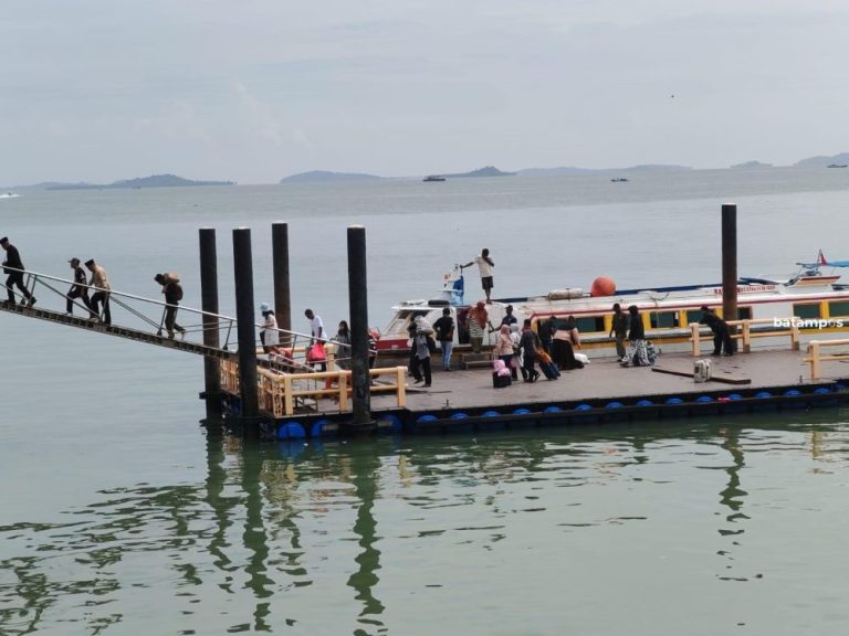 Ponton Tanpa Atap di Pelabuhan Sri Tanjung Gelam Jadi Catatan, KSOP Minta Perbaikan