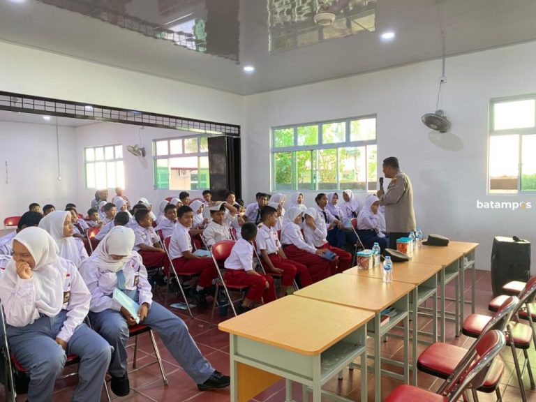 Pelajar Sekolah Rakyat Tanjungpinang Dapat Penyuluhan Antinarkoba, Ini Pesan Polisi