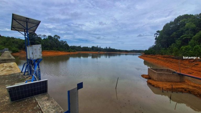 Hujan Deras Isi Waduk Sei Jago Bintan, Tinggi Air Kini 57 Sentimeter