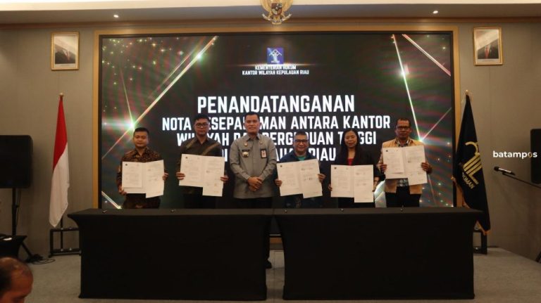 Kemenkum Kepri Gandeng Perguruan Tinggi di Batam Perkuat Sentra Kekayaan Intelektual