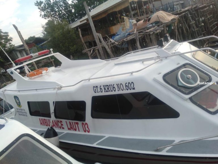 Terkendala Anggaran, Kapal Ambulans Laut Hibah Pemprov Kepri Belum Difungsikan