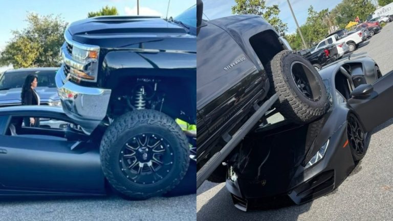 Viral! Lamborghini Huracán Dilindas Pickup, Sopir Ngaku Tak Melihat