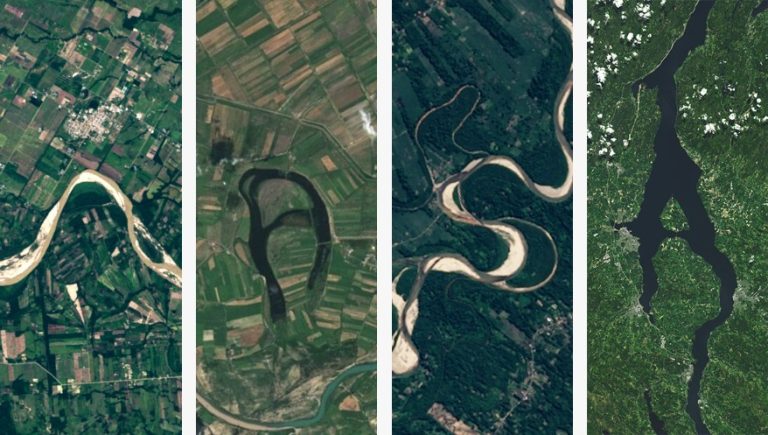 Unik! NASA Ubah Citra Satelit Jadi Huruf dari Lanskap Bumi