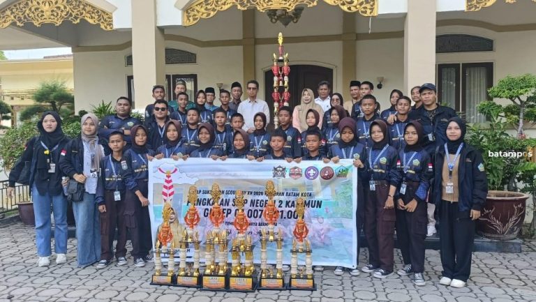 Pelajar Karimun Juara Scout Day XV, Bupati: Manfaatkan Masa Muda untuk Berprestasi