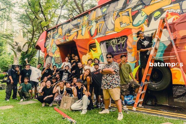 Batam Jadi Tuan Rumah Festival Graffiti Internasional, Seniman Dunia Ambil Bagian