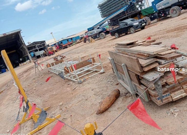 Benda Mirip Bom Pesawat Gegerkan Kawasan Proyek McDermott Batam