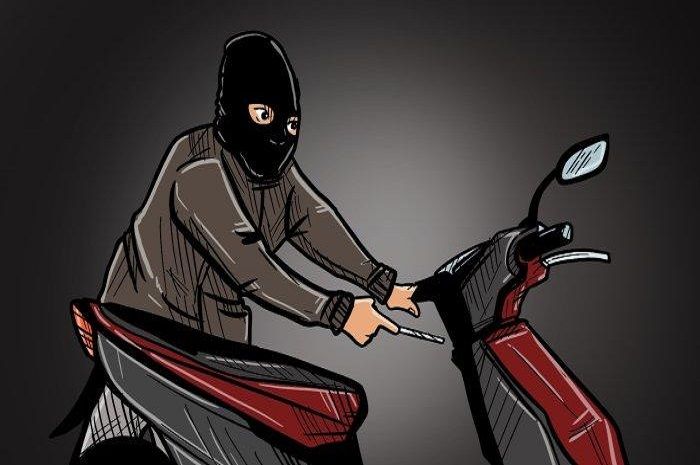 Baru Dibeli 2 Pekan, Motor Raib di Teras Rumah