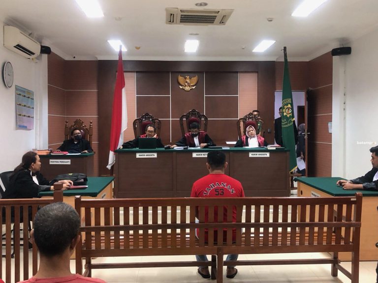 Pengedar Sabu di Simpang Dam Divonis 6 Tahun Penjara