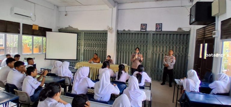Polisi Datangi Sekolah, Ajak Pelajar Jauhi Balap Liar dan Kenakalan Remaja