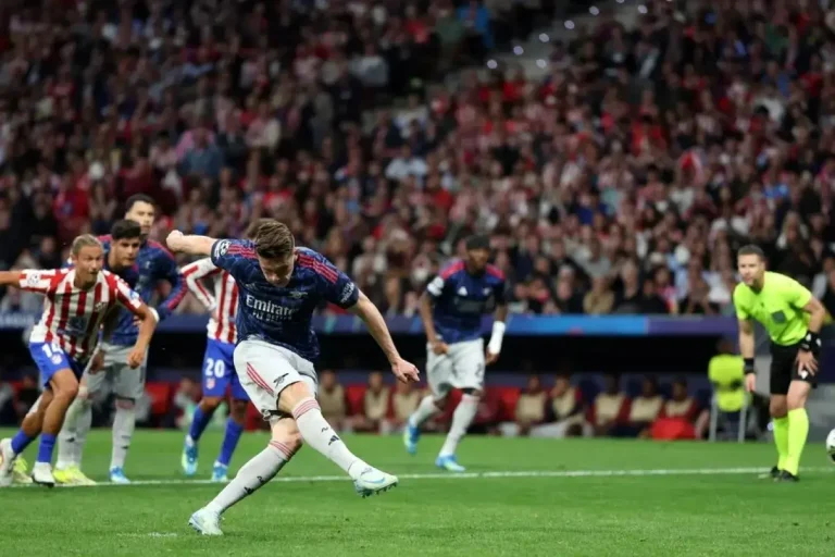 Arsenal Bermain Imbang Lawan Atletico Madrid, Seluruh Gol Tercipta dari Penalti