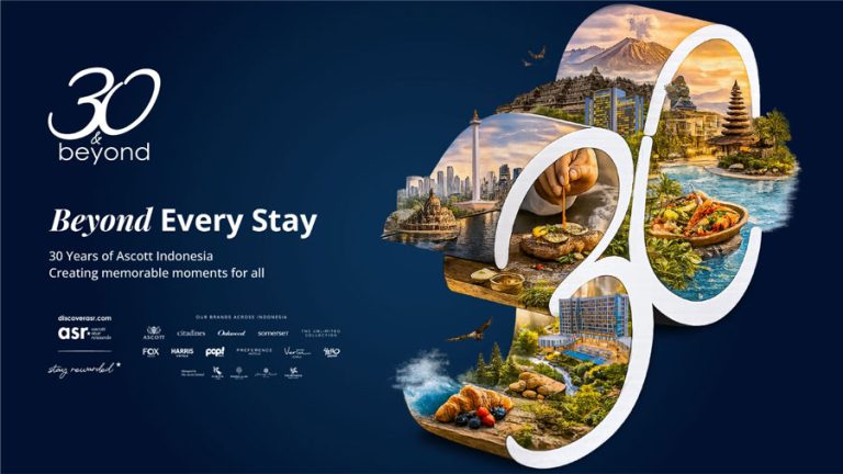 Ascott Rayakan 30 Tahun di Indonesia Lewat Kampanye “30 & Beyond”