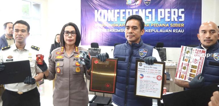24 WNA Terkait Judi Online Dipindah ke Rudenim Tanjungpinang, Hingga Kini Belum Ada Tersangka