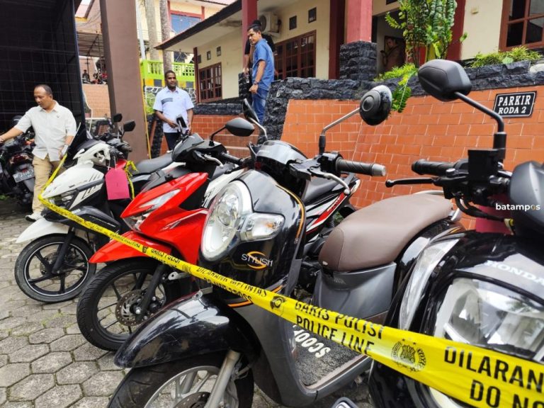 Polisi Amankan Enam Motor Hasil Curian, Maling Incar Kelalaian Pemilik