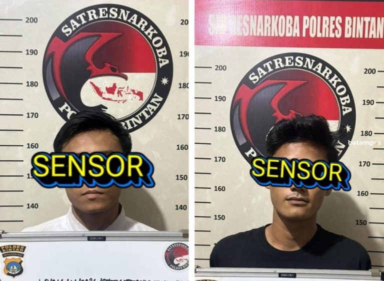 Terdesak Ekonomi, Dua Sahabat di Tanjunguban Nekat Jadi Pengedar Sabu